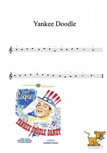 Bladmuziek/sheet music - Yankee Doodle